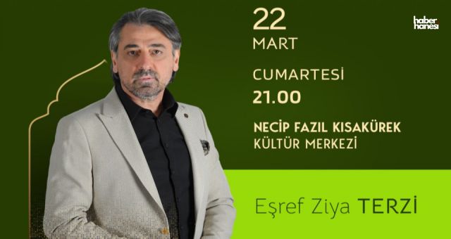 Eşref Ziya Terzi, Kahramanmaraş’ta Sanatseverlerle Buluşuyor