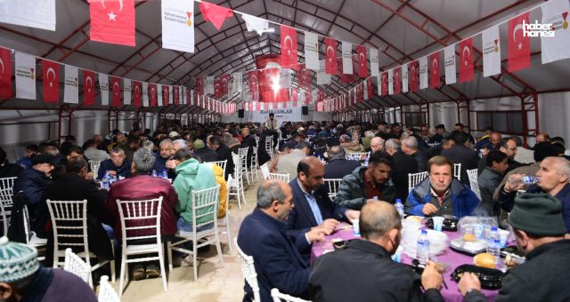 Kahramanmaraş Büyükşehir'in Ramazan Sofrası Göksun'da Gönülleri Birleşti