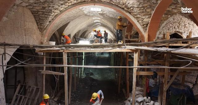 Kahramanmaraş’ın 525 Yıllık Tarihi Bezirgan Çarşısı Restore Ediliyor
