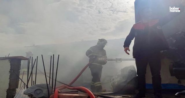 Kahramanmaraş’ta Konteynırda Çıkan Yangın Maddi Hasara Yol Açtı!