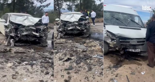 Kahramanmaraş'ta Korkutan Kaza! Araçlar Hurdaya Döndü