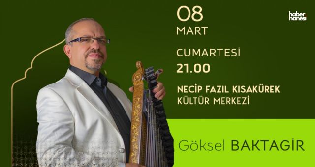 Kahramanmaraş’ta Unutulmaz Bir Gece: Göksel Baktagir Sahne Alacak!
