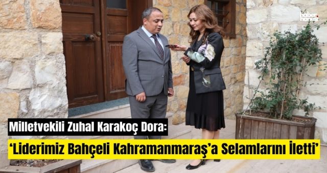 Milletvekili Zuhal Karakoç Dora: 'Liderimizin Desteği Bizim İçin Gururdur'
