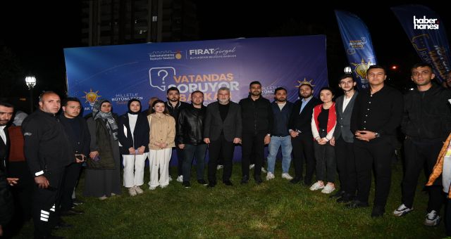 Başkan Görgel Aliya İzzetbegoviç Millet Bahçesi’nde Vatandaşlarla Buluştu