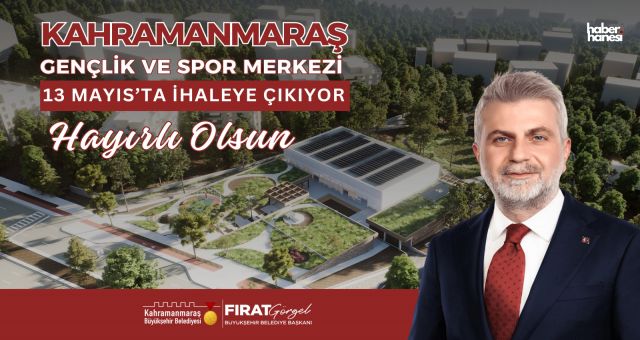 Başkan Görgel’den Gençliğe Dev Hizmet: Spor ve Kültür Merkezi İhaleye Hazır