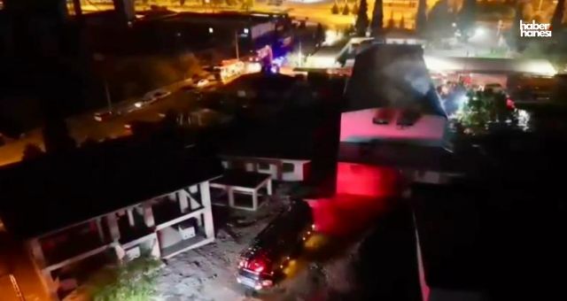 Kahramanmaraş'ta Bakır Fabrikasında Korkutan Yangın!