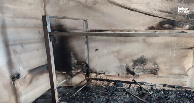 Kahramanmaraş'ta Elektrik Kontağı Yangına Neden Oldu