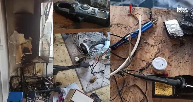 Kahramanmaraş’ta Şarjdaki Cep Telefonu Patladı, Yangın Paniği Yaşandı!