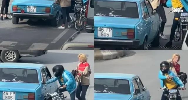 Kahramanmaraş’ta Trafikte Öfke Patlaması: Otomobilin Camını Kırdı!