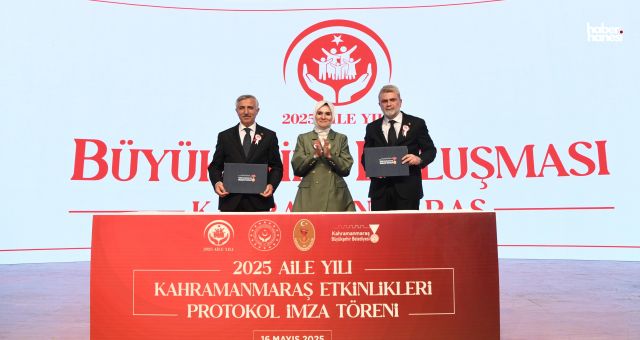 2025 Aile Yılı Etkinlikleri Kahramanmaraş’ta Protokolle Başladı
