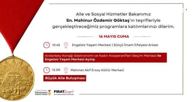 Kahramanmaraş Büyükşehir’den Toplumsal Kalkınma Atağı: Çifte Açılış Töreni