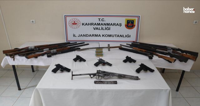 Kahramanmaraş Jandarması Harekete Geçti: Cephanelik Gibi Evler Basıldı