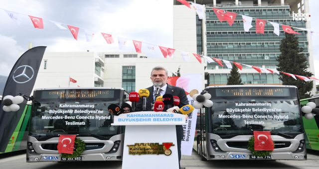 Kahramanmaraş Ulaşımına Çevreci Dokunuş: 13 Yeni Otobüs Hizmete Başladı