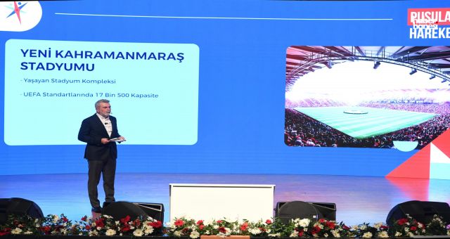 Kahramanmaraş’a Yeni Stadyum, Spor Adası ve Gençlik Merkez Geliyor!