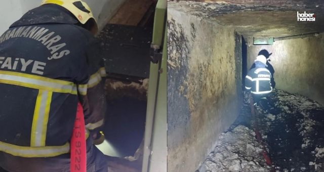 Kahramanmaraş’ta Fabrikada Yangın Alarmı: Klima Kanalı Alev Aldı