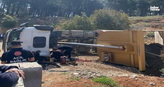 Kahramanmaraş’ta Trajik Kaza: Kamyon Şoförü Canından Oldu