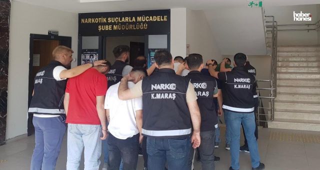 Kahramanmaraş’ta Uyuşturucuya Savaş Açıldı: 14 Tutuklama!