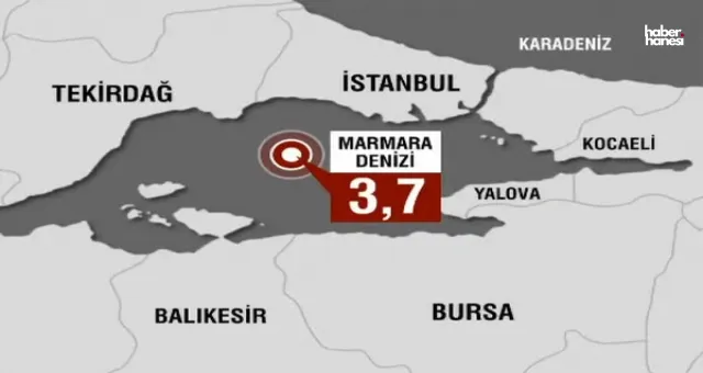Marmara'da Deprem: AFAD’tan İlk Açıklama Geldi