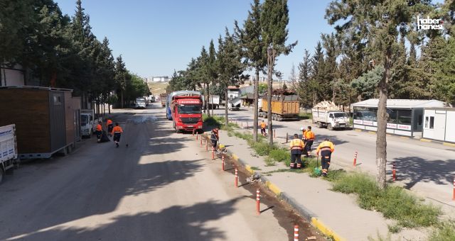 Şehitkamil Belediyesi’nden Mahrukatçılar Sitesi’nde Temizlik Çıkarması
