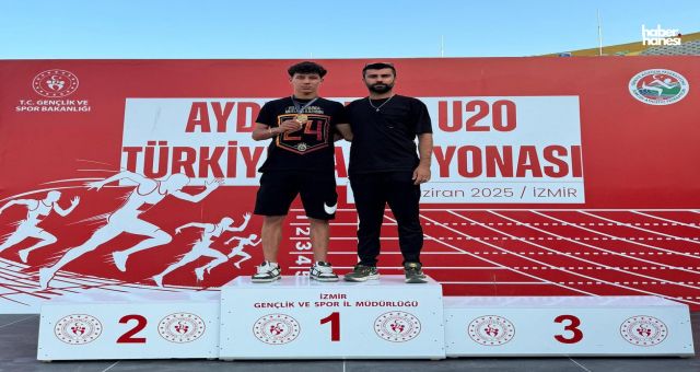 Adil Sani Konukoğlu Spor Lisesi Öğrencisi Türkiye Zirvesinde