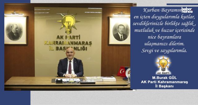 Başkan Gül: “Kurban Bayramı, Sevdiklerimizle Kucaklaşma Vaktidir”