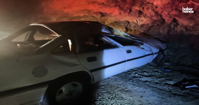 Kahramanmaraş Afşin’de Otomobil Şarampole Yuvarlandı: 1 Yaralı