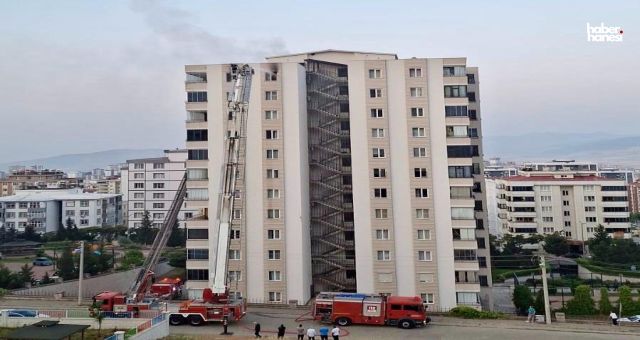 Kahramanmaraş’ta 12 Katlı Apartmanda Yangın: 3 Yaralı