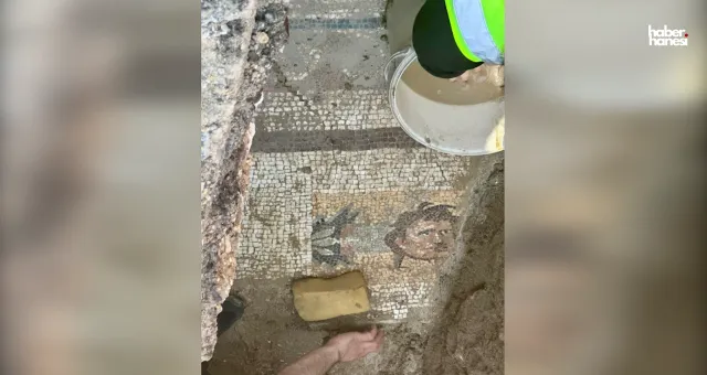 Kahramanmaraş’ta 1500 Yıllık Mozaik Bulundu!