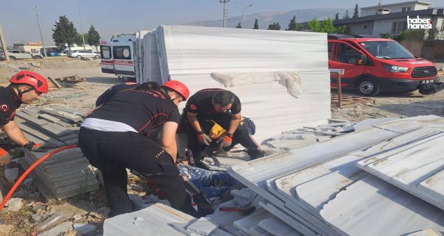 Kahramanmaraş’ta Mermer Blokları Devrildi: Yaralılar Var