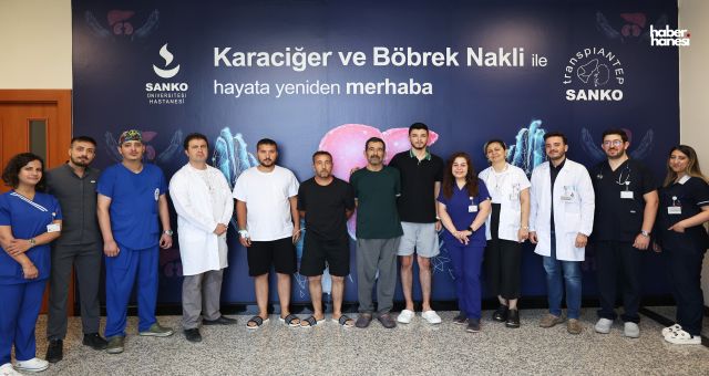 SANKO Üniversitesi’nden Babalar Günü’nde İki Hayat Kurtaran Nakil