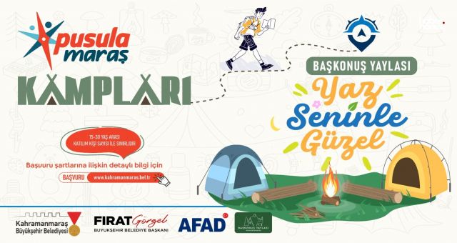 Gençler Doğayla Buluşuyor: Pusula Maraş Kampları İçin Başvurular Sürüyor