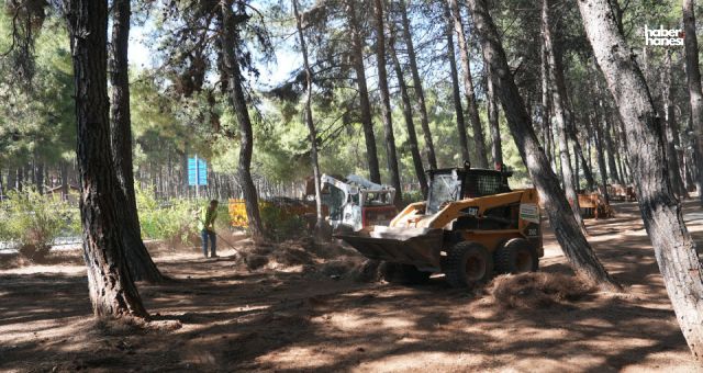 Kahramanmaraş Büyükşehir, Arslanbey Parkı’nda Yangın Riskine Karşı Harekete Geçti