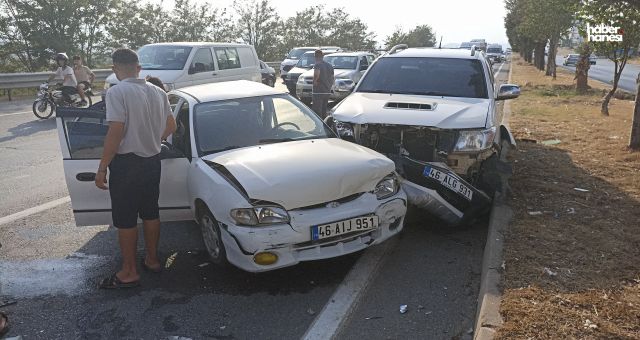 Kahramanmaraş-Kayseri Yolunda Zincirleme Kaza: 4 Yaralı