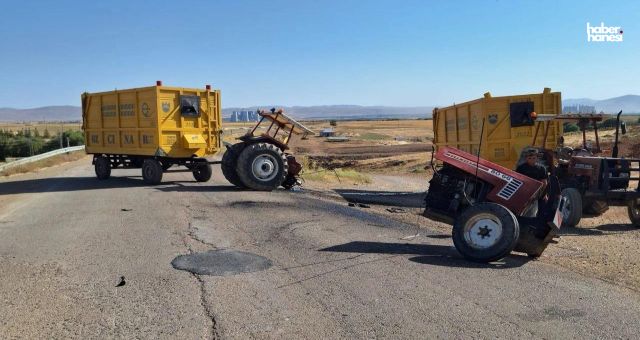 Kahramanmaraş’ta Feci Çarpışma: Traktör Paramparça Oldu