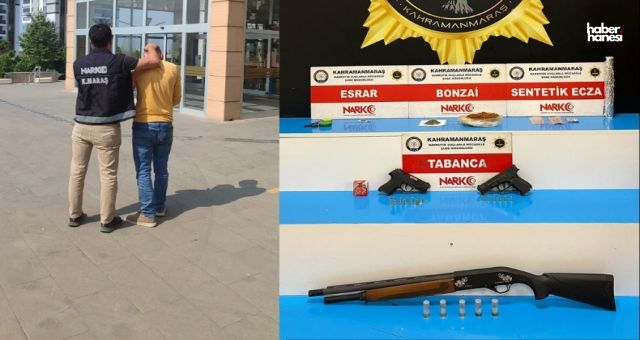 Kahramanmaraş’ta Narkotik Baskını: Bir Kişi Tutuklandı