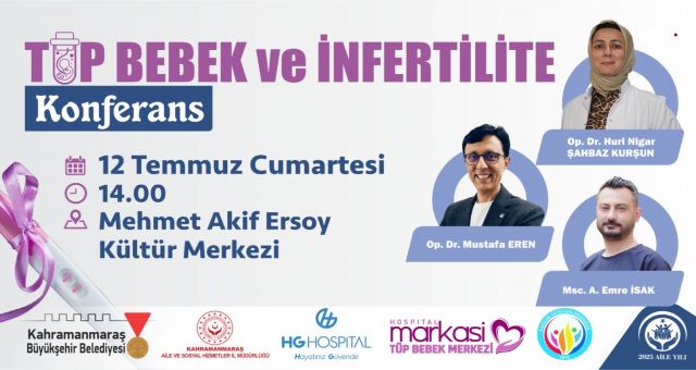 Kahramanmaraş’ta Tüp Bebek ve İnfertilite Konferansı Düzenleniyor