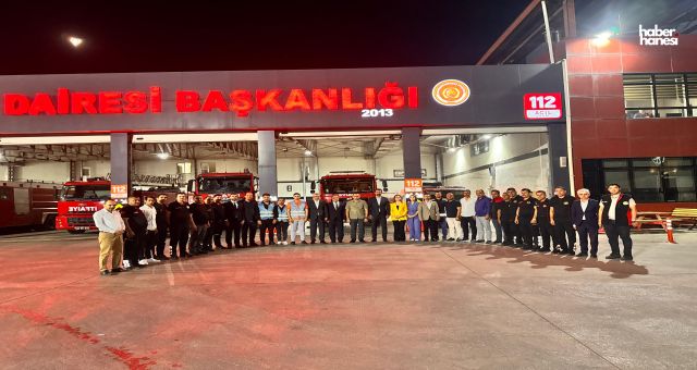 Kahramanmaraş'ta Ülkü Ocaklarından İtfaiyecilere Aşure İkramı