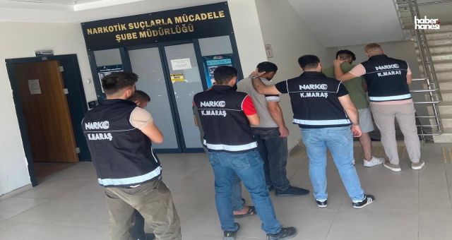 Kahramanmaraş'ta Uyuşturucu Ticareti Yapan 4 Kişi Tutuklandı!