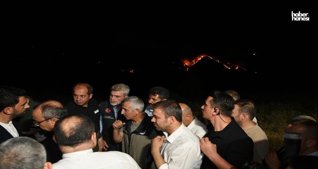 Kahramanmaraş’ta Yangın Bölgesine Ziyaret: Başkan Görgel Sahada