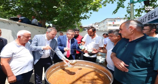 Onikişubat Belediyesi’nden Ilıca’da Aşure İkramı