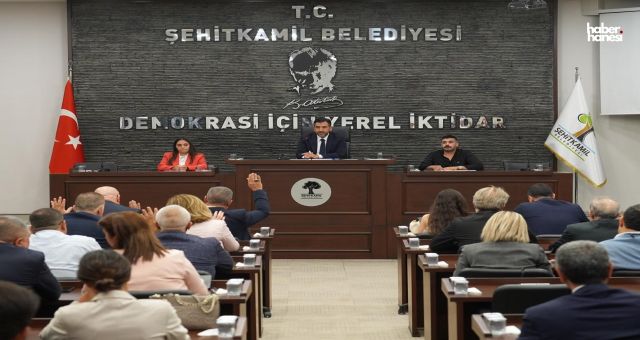 Şehitkamil Belediyesi Temmuz Ayı Meclisi Toplandı: 12 Madde Komisyonlara Sevk Edildi
