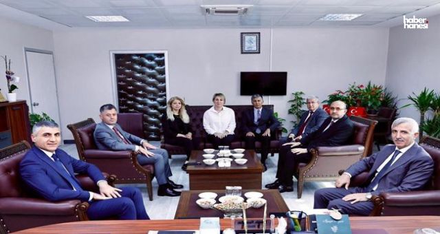 Vali Ünlüer, Yeni SGK İl Müdürü Karaoğlan’ı Makamında Ziyaret Etti