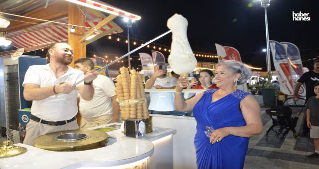 AKDO’dan Cemile Sönmez’e Dondurma Şov