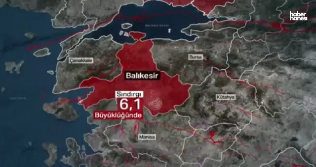 Balıkesir 6.1 İle Şiddetli Sallandı! Artçılar Devam Ediyor