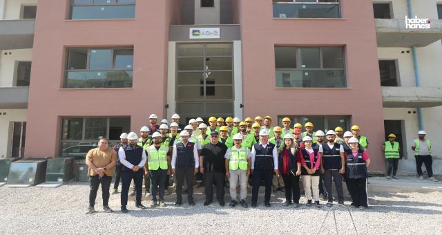 Başkan Akpınar, Güneşevler Rezerv Konut Projesinde İncelemelerde Bulundu