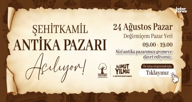 Başkan Umut Yılmaz’dan Antika Tutkunlarına Müjde