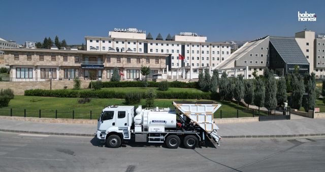 Dulkadiroğlu Belediyesi, Araç Filosunu Yeni Sathi Kaplama Aracıyla Güçlendirdi