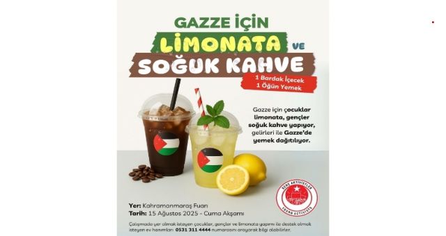 Kahramanmaraş Fuarı’nda Gazze İçin Dayanışma Etkinliği