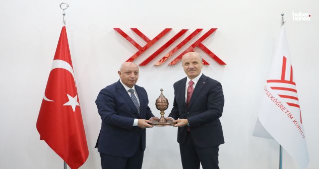 Kahramanmaraş İstiklal Üniversitesi Rektörü’nden YÖK Başkanlığı’na Ziyaret