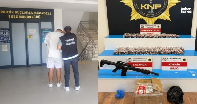 Kahramanmaraş’ta 6 Bin 802 Sentetik Hap Ele Geçirildi